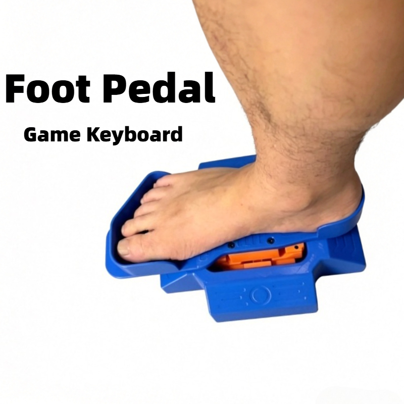Usb Foot Pedal Gaming - لوحة مفاتيح للألعاب بدواسة قدم مخصصة