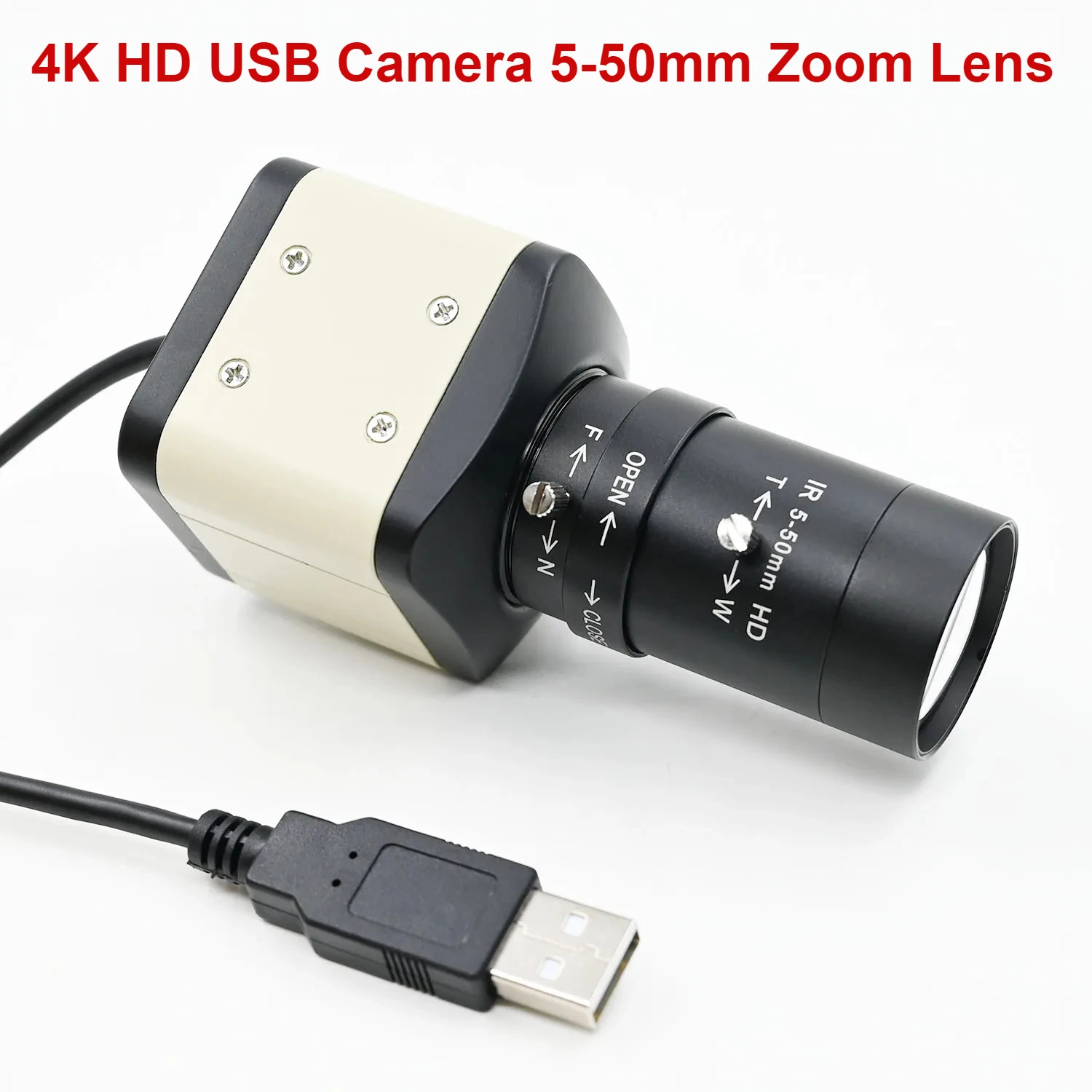 Webcam 4K - كاميرا ويب IMX415 4K 25 إطارًا