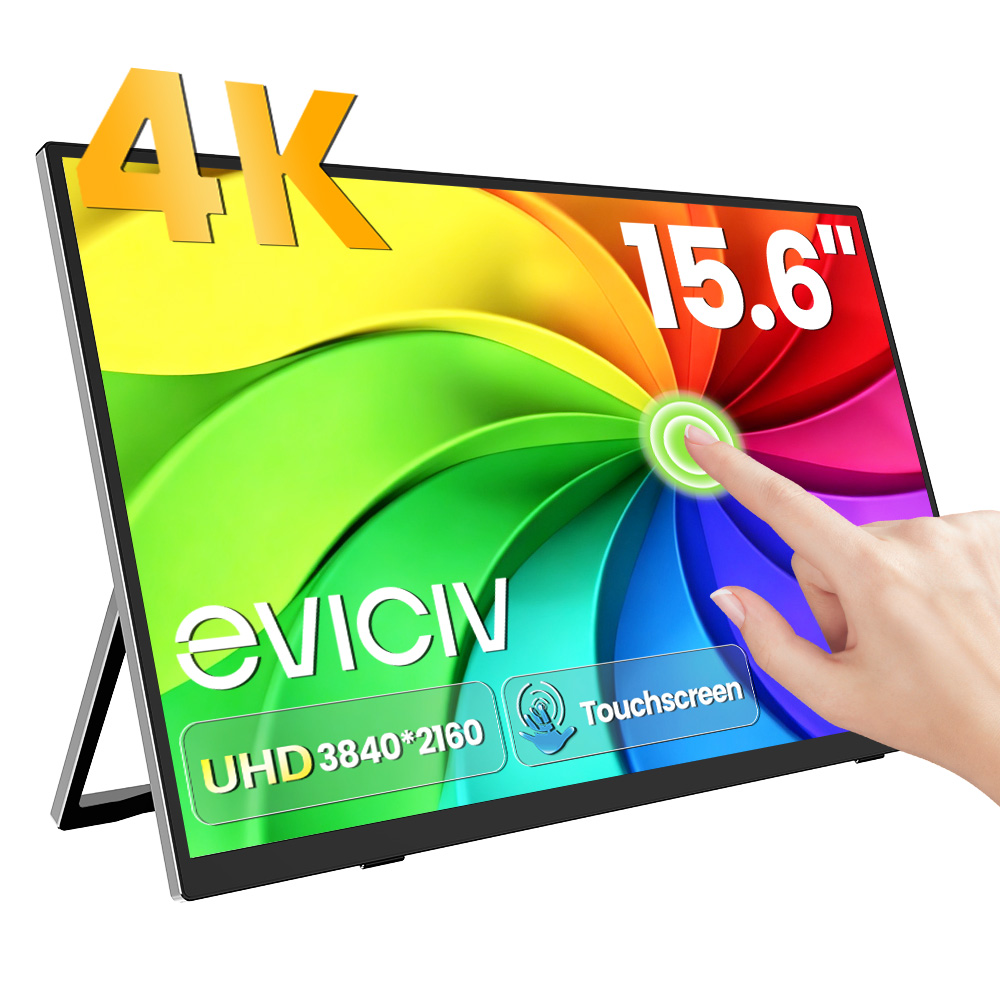 Pc Zotac Gaming - شاشة EVICIV المحمولة بدقة 4K، شاشة