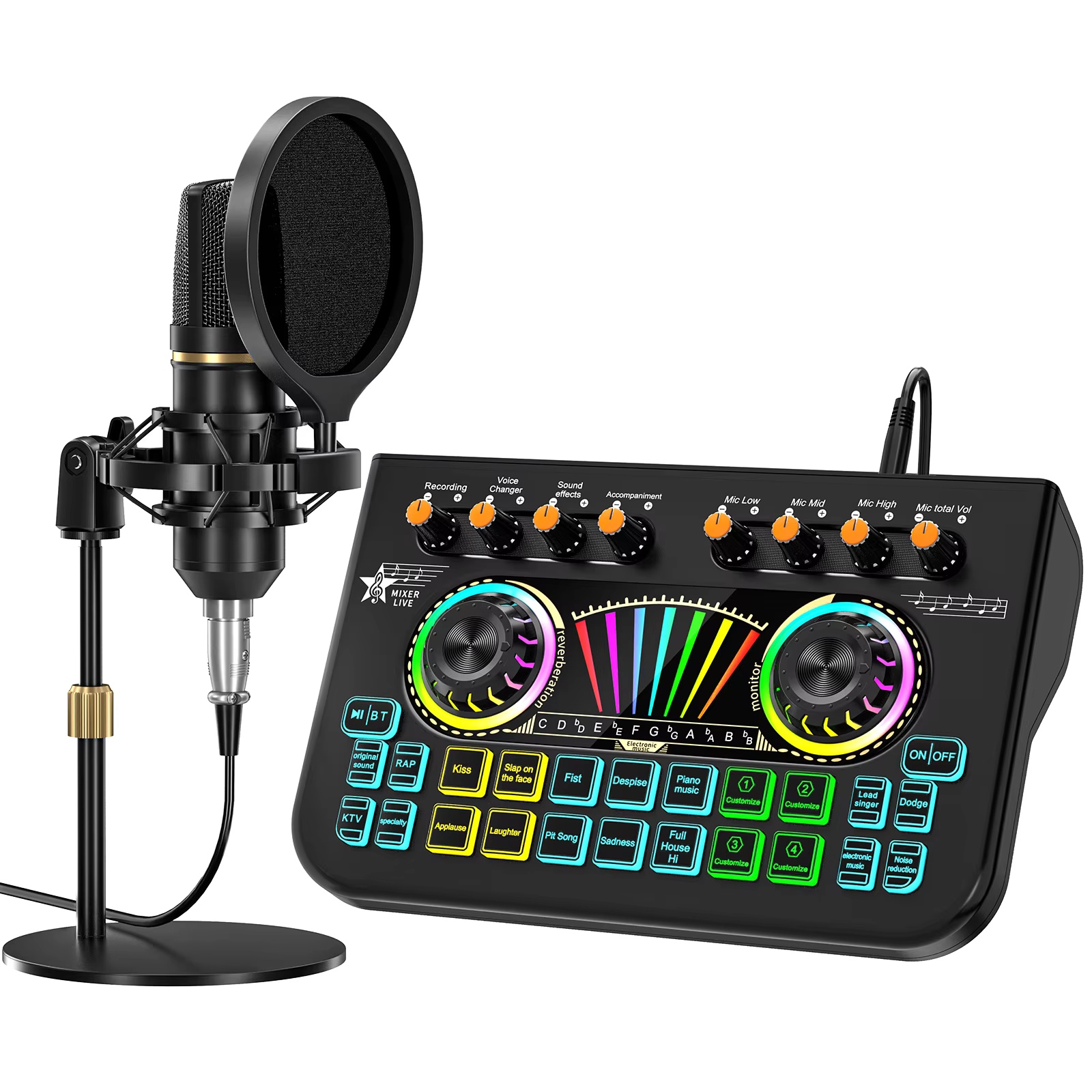 Pc Gaming Kit - طقم ميكروفون بودكاست Tenlamp X3 BM800
