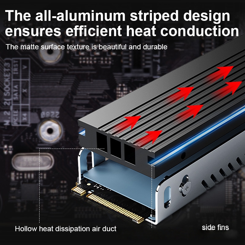 مشتت حراري M.2 SSD من الألومني - مراجعة M.2 Ssd Heatsink وسعره