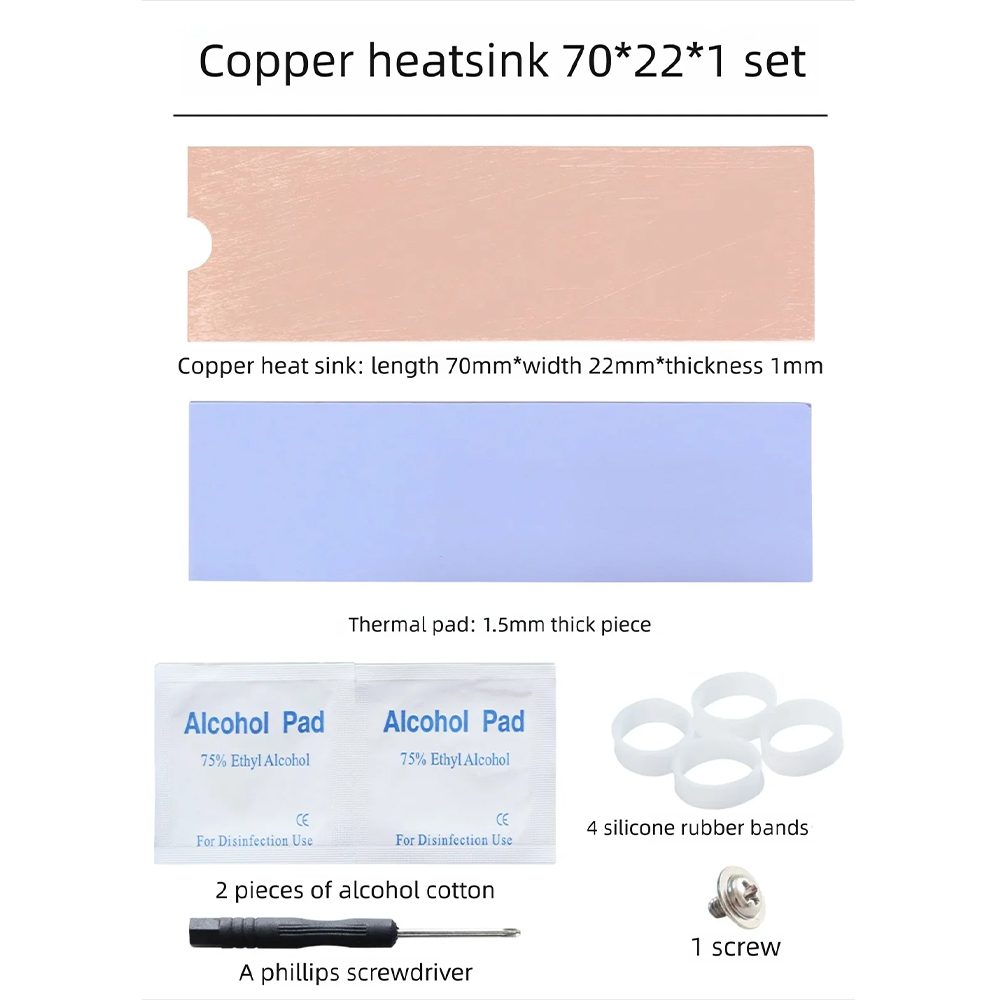 مشتت حراري M.2 SSD من النحاس ا - مراجعة M.2 Ssd Heatsink وسعره