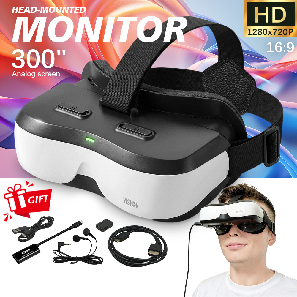 شاشة عرض محمولة تُثبت على الرأ - مراجعة Pc Gaming Simulator وسعره