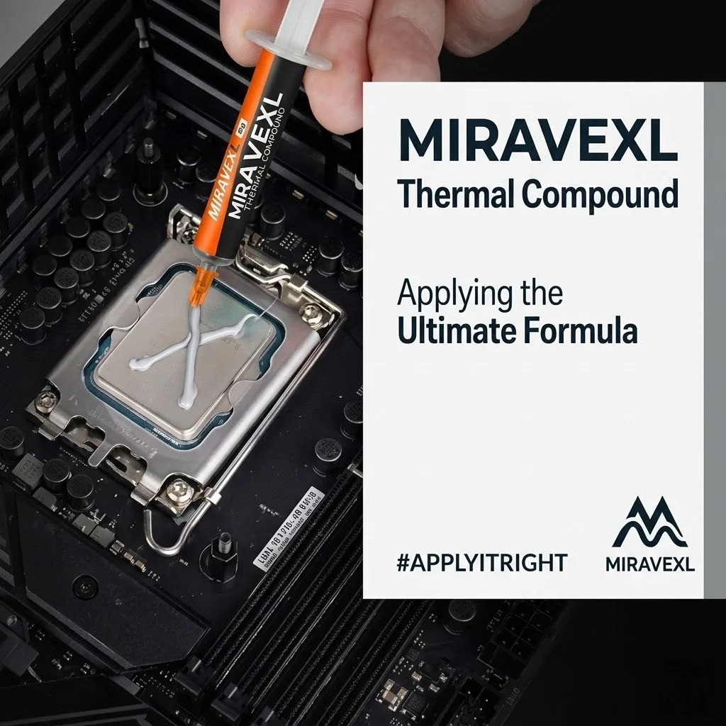 معجون حراري MIRAVEXL 8 جرام من - مراجعة Pc Gaming Kit وسعره