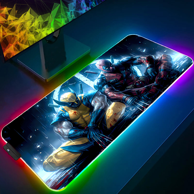 لوحة ماوس LED للألعاب بإضاءة خ - مراجعة Pc Gaming Upgrades وسعره