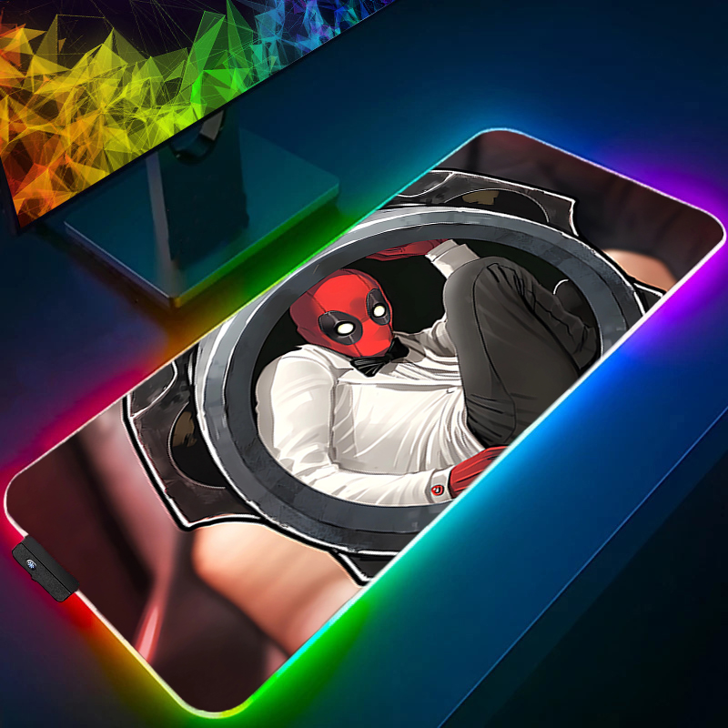 لوحة ماوس LED للألعاب بإضاءة خ - مراجعة Pc Gaming Upgrades وسعره