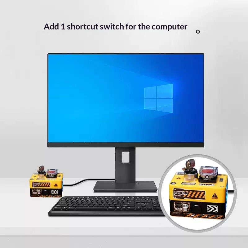 زر تشغيل خارجي للكمبيوتر بتصمي - مراجعة Pc Gaming Kit وسعره
