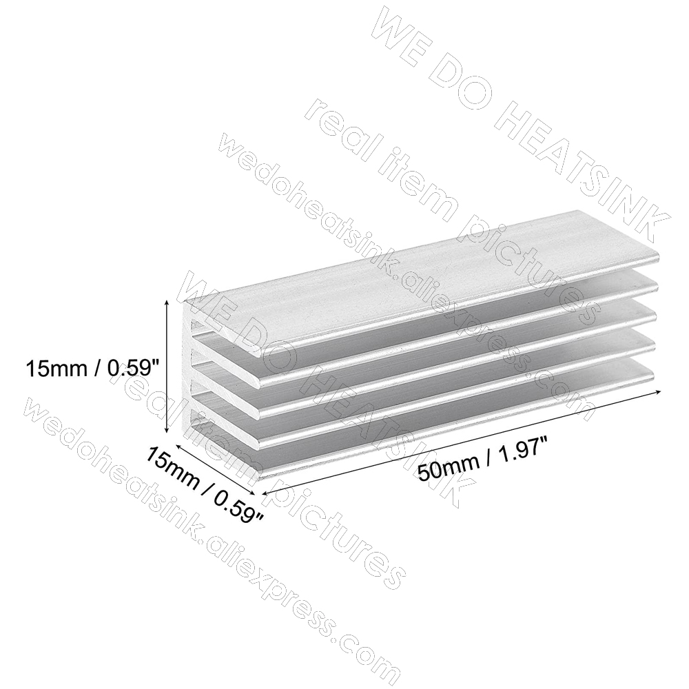 شحن مجاني 5 قطعة 50x15x15 مللي - مراجعة M.2 Ssd Heatsink وسعره