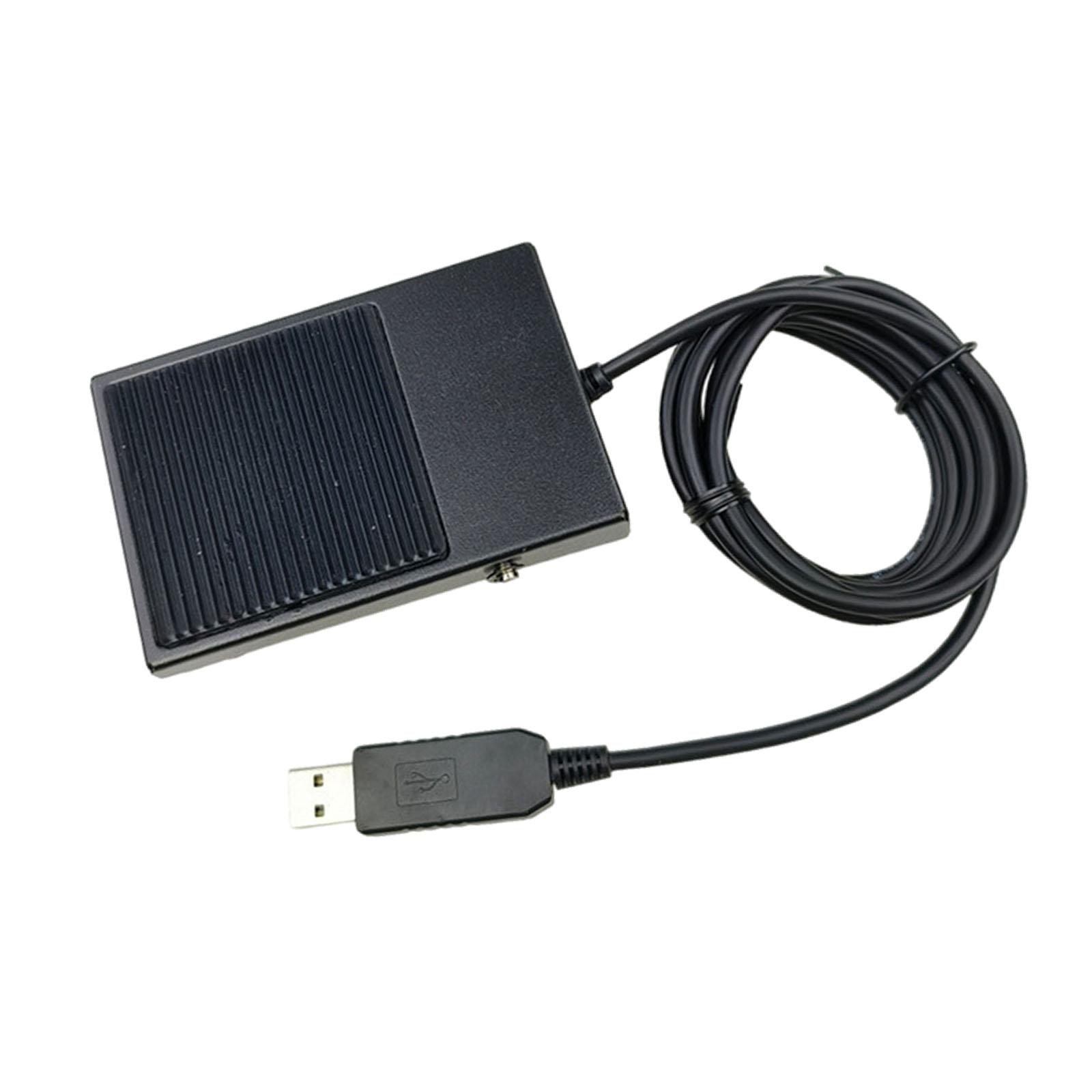 دواسة قدم ثلاثية USB للتحكم بد - مراجعة Usb Foot Pedal Gaming وسعره