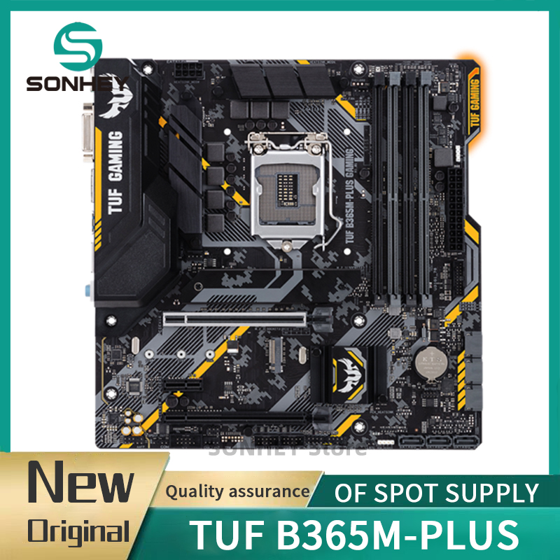 لوحة أم TUF B365M-PLUS للألعاب - مراجعة Pc Gaming Test وسعره