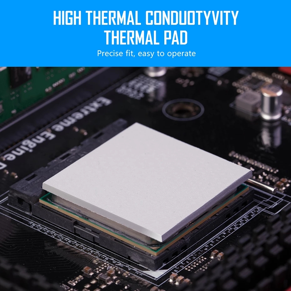وسادة تبريد سيليكون موصلة للحر - مراجعة M.2 Ssd Heatsink وسعره