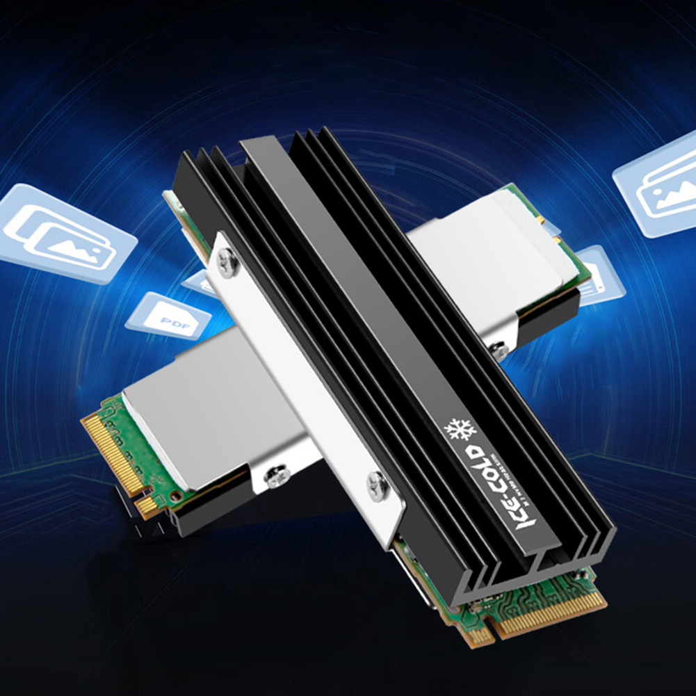 مشتت حراري M.2 NGFF NVME 2280  - مراجعة M.2 Ssd Heatsink وسعره