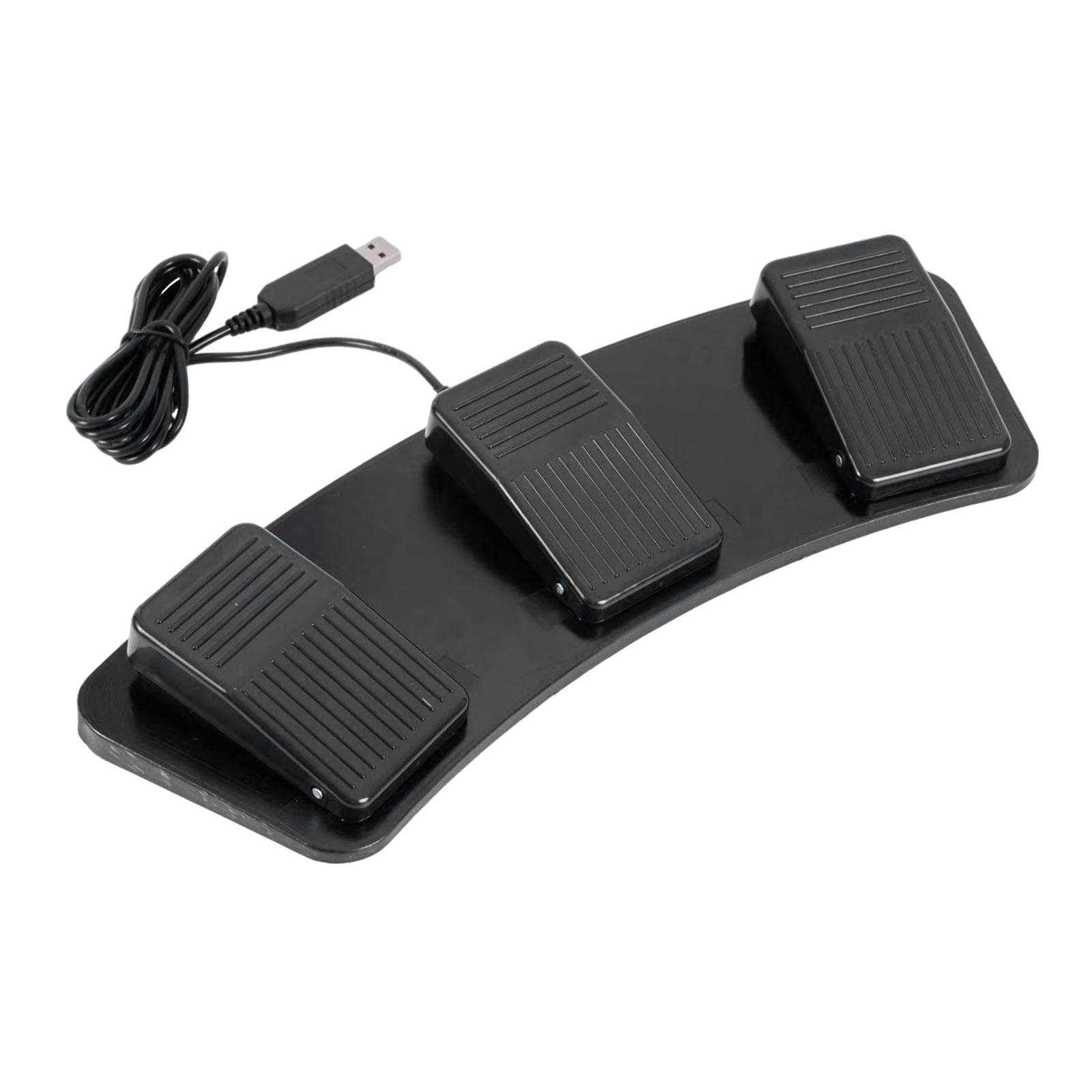 مفتاح دواسة قدم USB للتحكم الم - مراجعة Usb Foot Pedal Gaming وسعره