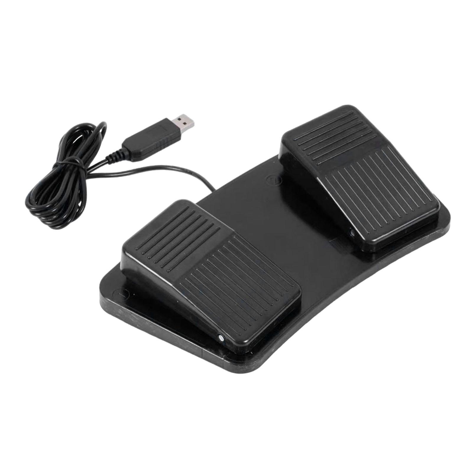 مفتاح دواسة قدم USB للتحكم الم - مراجعة Usb Foot Pedal Gaming وسعره