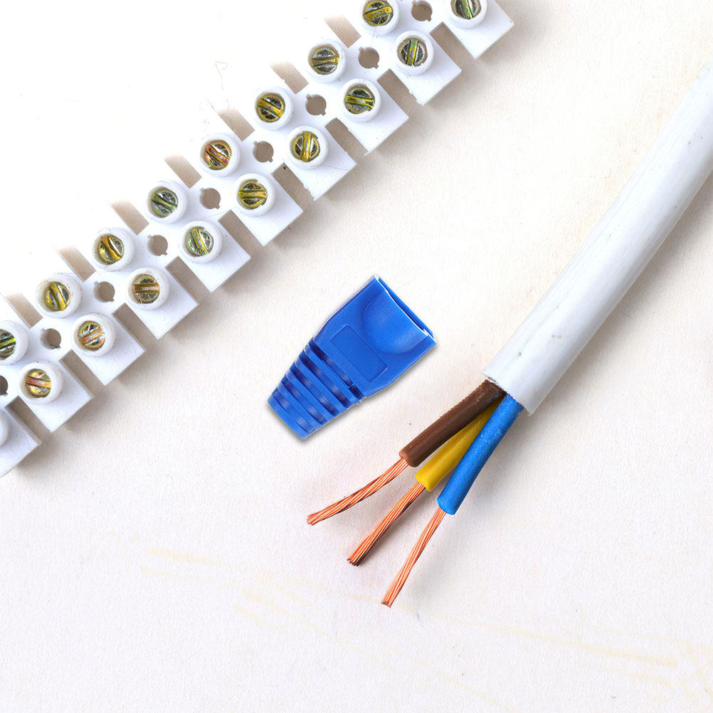 100 قطعة من أغطية موصلات كابلا - مراجعة Cable Management Sleeve وسعره