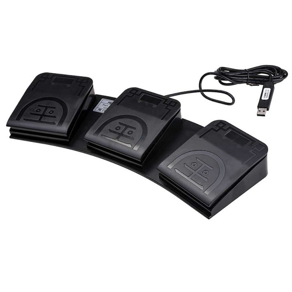 دواسة تحكم MIDI USB للألعاب عل - مراجعة Usb Foot Pedal Gaming وسعره