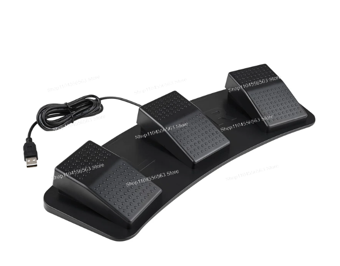 مفتاح قدم USB بثلاثة أزرار قاب - مراجعة Usb Foot Pedal Gaming وسعره