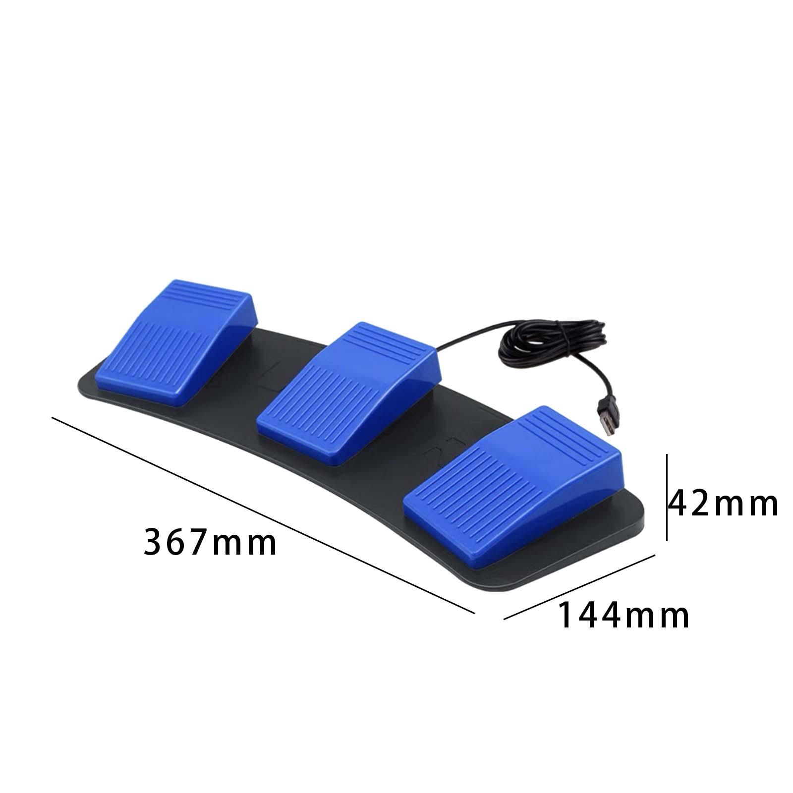 دواسة تحكم USB متعددة الاستخدا - مراجعة Usb Foot Pedal Gaming وسعره