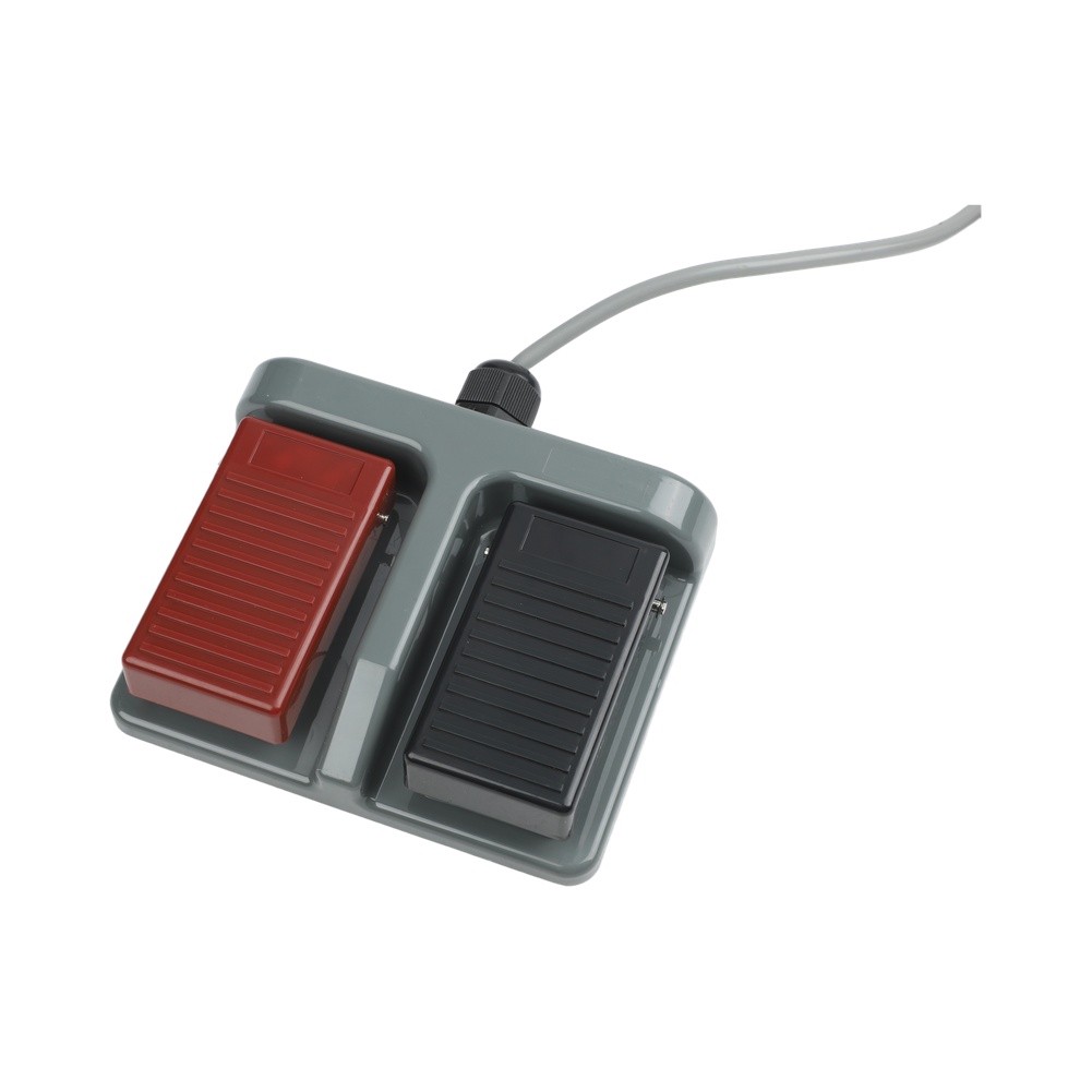 مفتاح قدم مزدوج أحمر وأسود للت - مراجعة Usb Foot Pedal Gaming وسعره