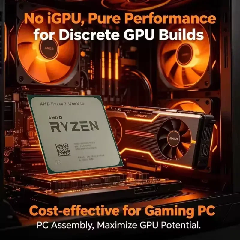 معالج AMD Ryzen 7 5700X3D R7 5 - مراجعة Pc Gaming Cpu وسعره