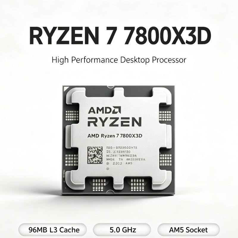 معالج ألعاب AM5 AMD R7 7800X3D - مراجعة Pc Gaming Cpu وسعره