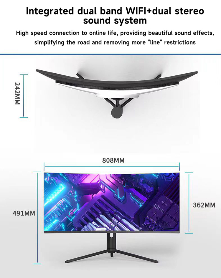 كمبيوتر مكتبي بشاشة منحنية 34  - مراجعة Pc Gaming All In One وسعره