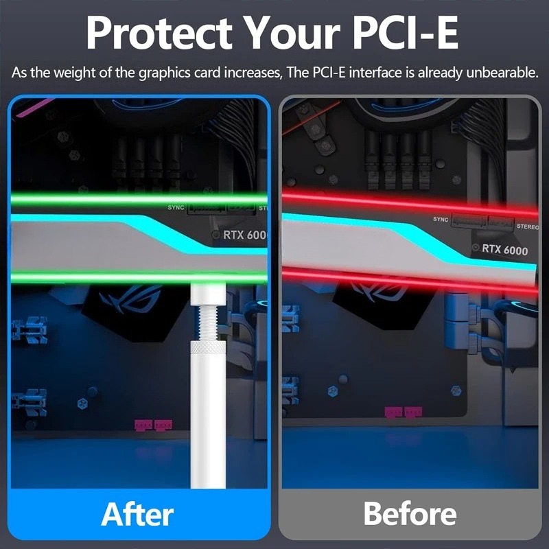 حامل بطاقة رسومات من الألومنيو - مراجعة Pc Gaming Kit وسعره